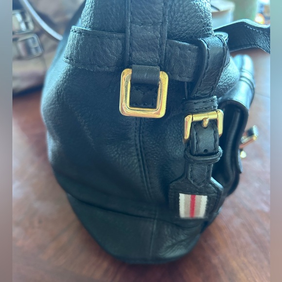 Burberry Leather Bag with Gold Accents - Picture 7 of 9